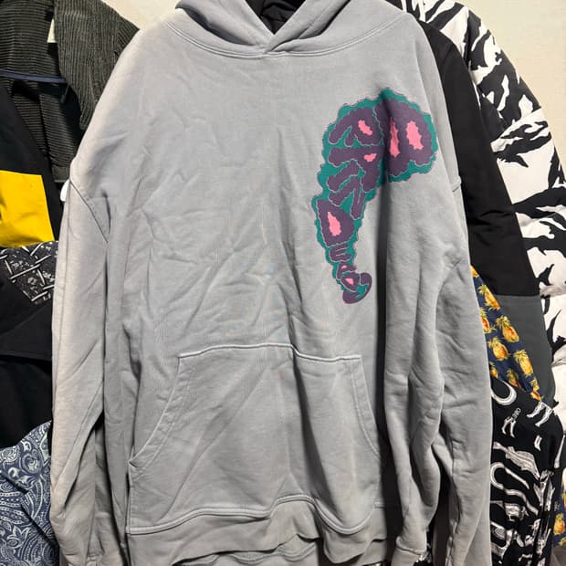 브레인데드 후드 그레이 xl