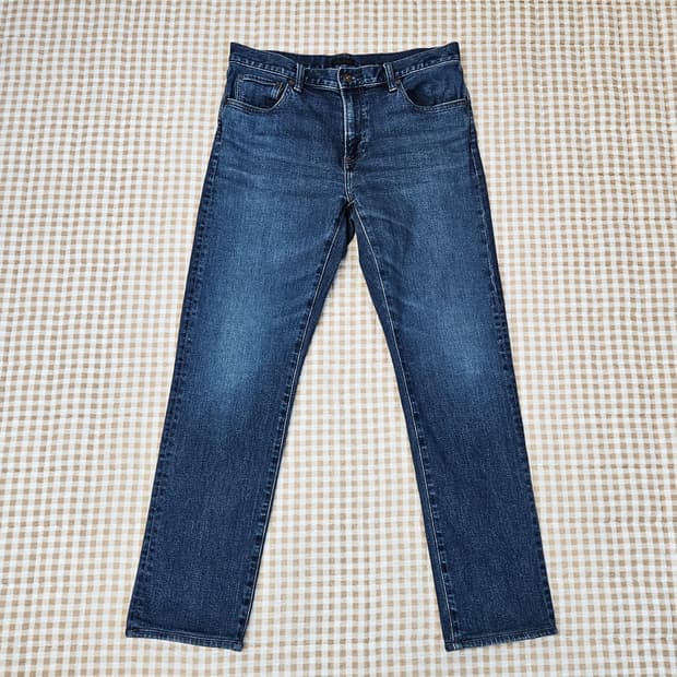 유니클로 스판 슬림핏 청바지 남자32