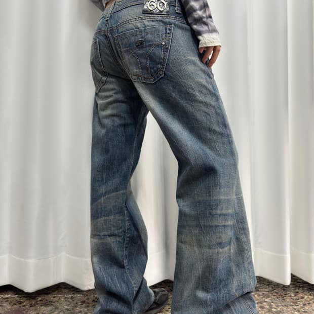 miss sixty low-waist denim pants
