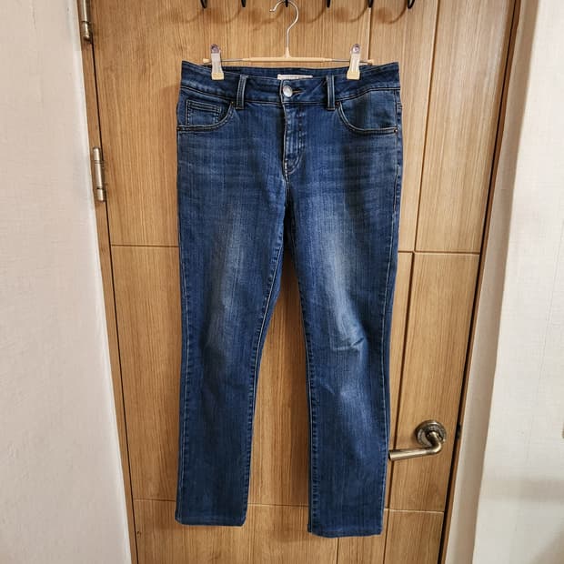 (31)게스 기모 데님 팬츠