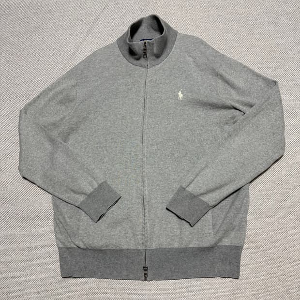 폴로 랄프로렌 그레이 투웨이 풀집업