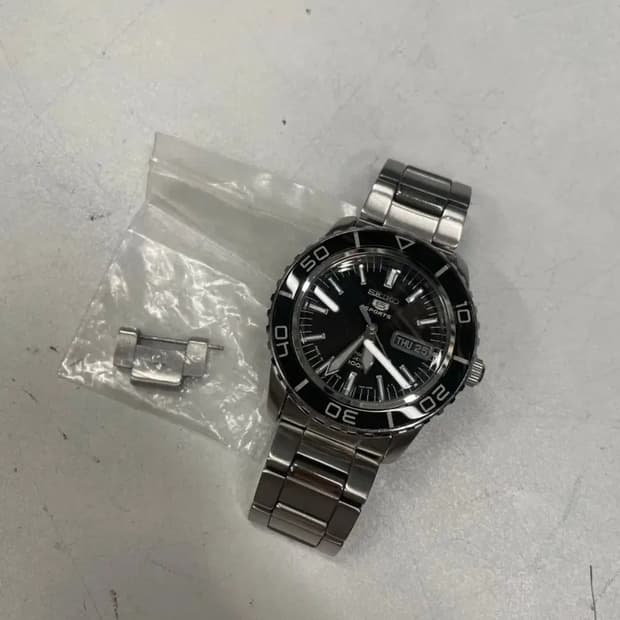 seiko 세이코5 흑판 SNZH55J1
