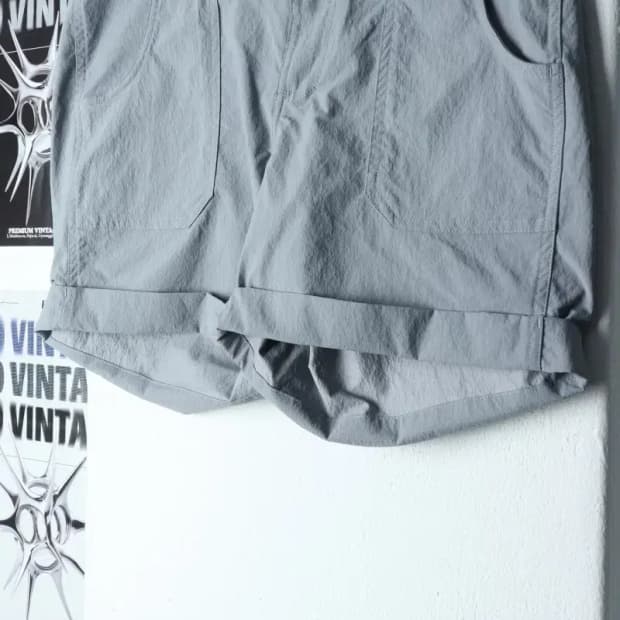 W(2XL) 노스페이스 반바지 팬츠 빅사이즈 그레이 우븐-1D4B