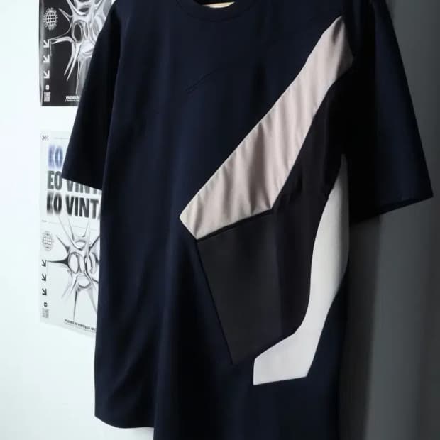 W(L-XL) 타임 반팔 티셔츠 한섬 유니크-1433C