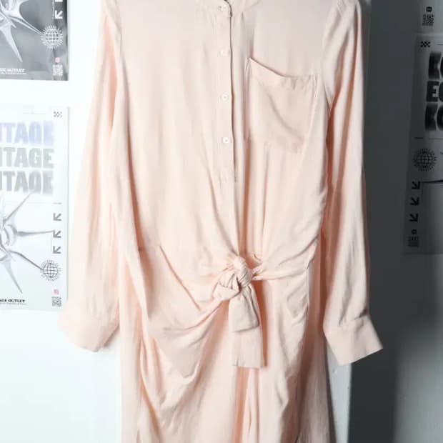 W(S) DKNY 디케이앤와이 도나카란 드레스 원피스 핑크-143C0