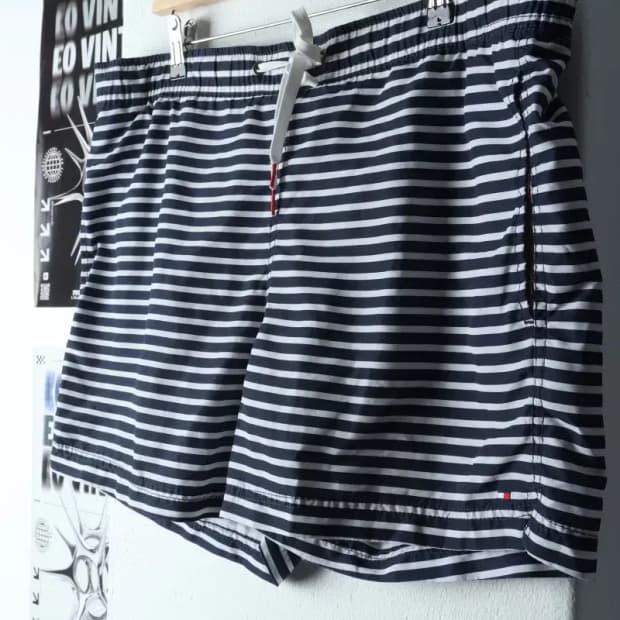 (4XL) 타미힐피거 반바지 팬츠 빅사이즈 밴딩 스윔-1E9B