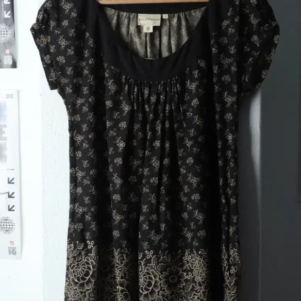 W(M) DKNY 디케이앤와이 도나카란 드레스 원피스 반팔-145EF