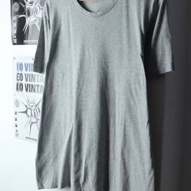 (L-XL) 캘빈클라인 반팔 티셔츠 그레이 기본-145B0