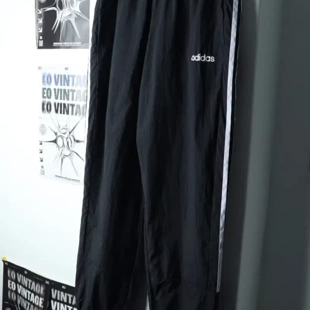 (2XL) 아디다스 트레이닝복 바지 빅사이즈 우븐 조거-2076