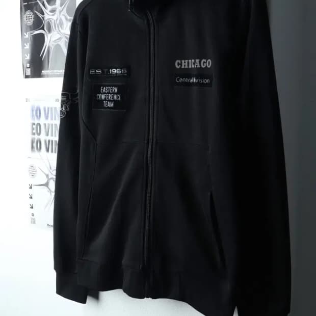 (L-XL) NBA 엔비에이 집업져지 트랙탑 시카고불스-14AF5