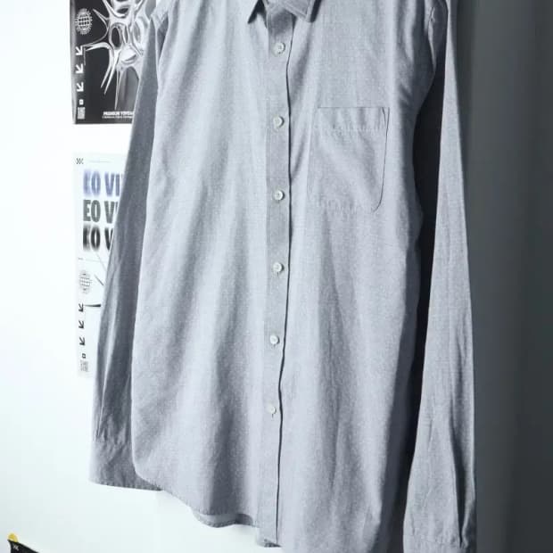 (2XL) 커스텀멜로우 셔츠 남방 빅사이즈 도트 패턴-14BFA