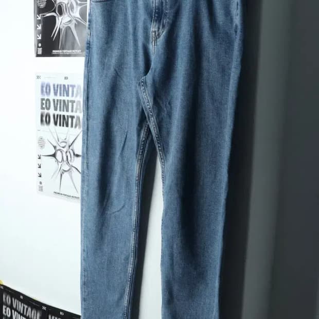 (L-XL) 타미힐피거 청바지 데님 연청 슬림핏-20A9