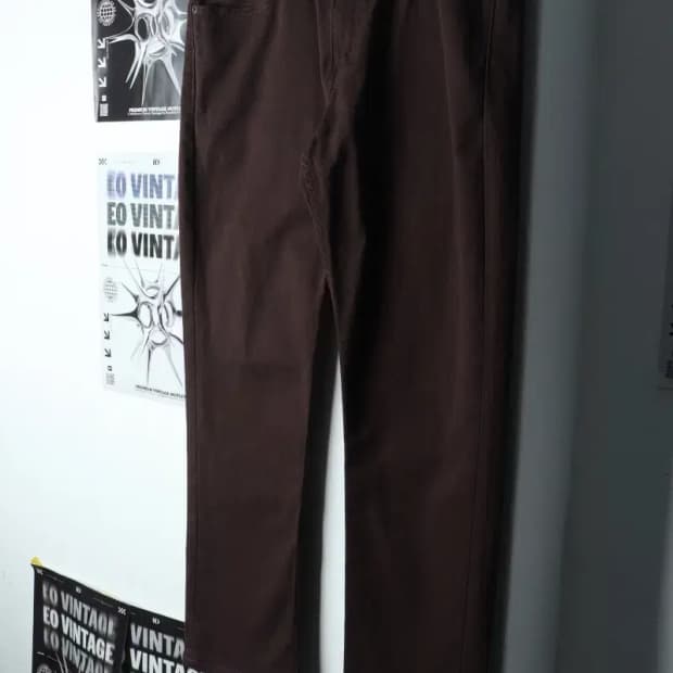 (XL-2XL) 리바이스 슬랙스 경량 바지 빅사이즈 브라운-20C6