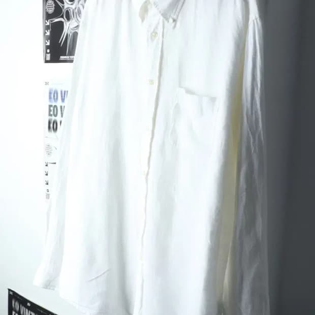 (2XL) 브룩스브라더스 셔츠 남방 빅사이즈 린넨 마-15128