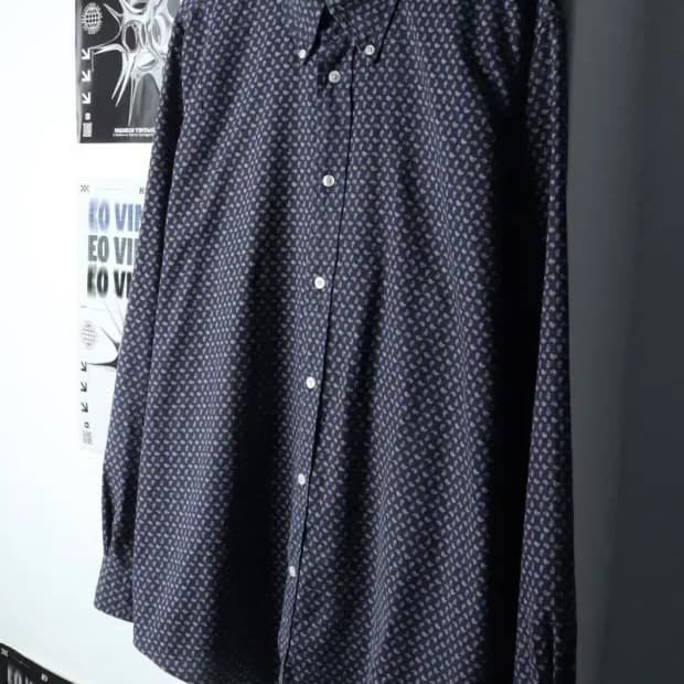 (2XL) 브룩스브라더스 셔츠 남방 빅 페이즐리패턴-15132
