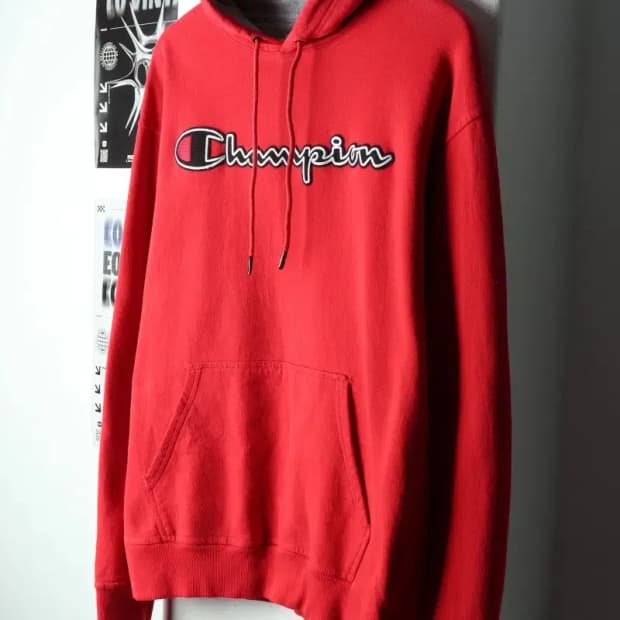 (2XL) 챔피온 후드티셔츠 빅사이즈 올드스쿨-151B4