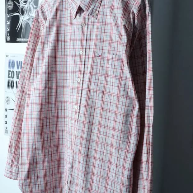 (XL-2XL) 타미힐피거 셔츠 남방 빅사이즈 체크-15367
