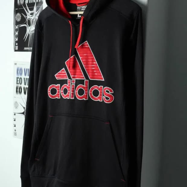 (L-XL) 아디다스 후드티셔츠 올드스쿨-1522A