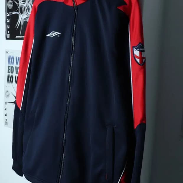 (2XL-3XL) 엄브로 집업져지 트랙탑 빅사이즈 년대-1547B