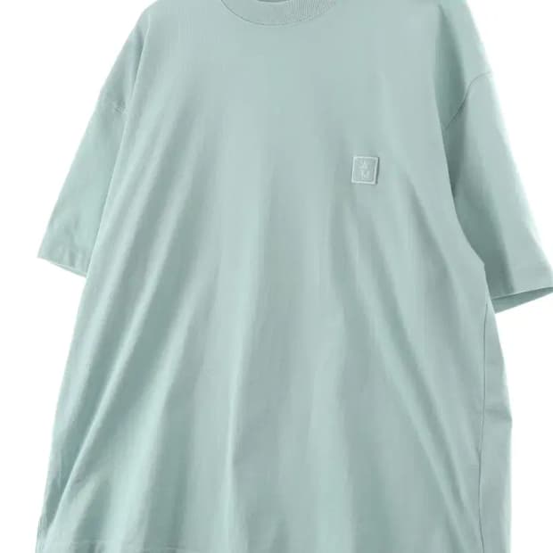 (2XL) 우영미 반팔 티셔츠 빅로고 민트-15574