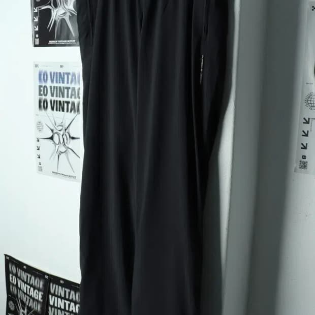 (M-XL) 아디다스 슬랙스 경량 바지 포르쉐 블랙 한정판-2164