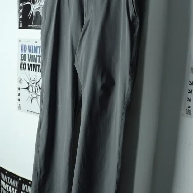 (2XL) 언더아머 슬랙스 경량 바지 빅사이즈 그레이 나일론-217C