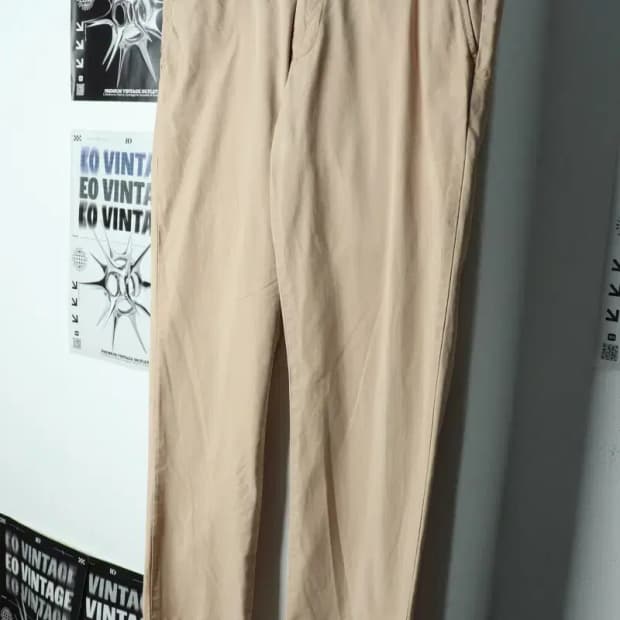 (2XL-3XL) 타미힐피거 면바지 팬츠 빅사이즈 베이지 치노-2194