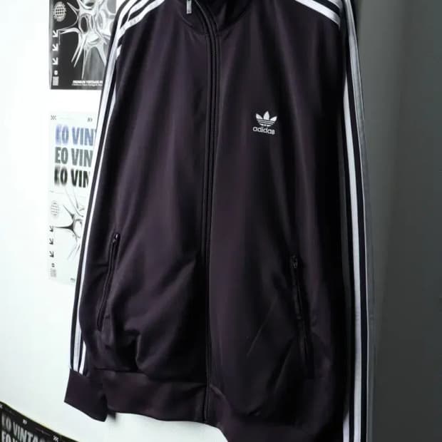 (2XL-3XL) 아디다스 집업져지 트랙탑 빅사이즈 퍼플-15704