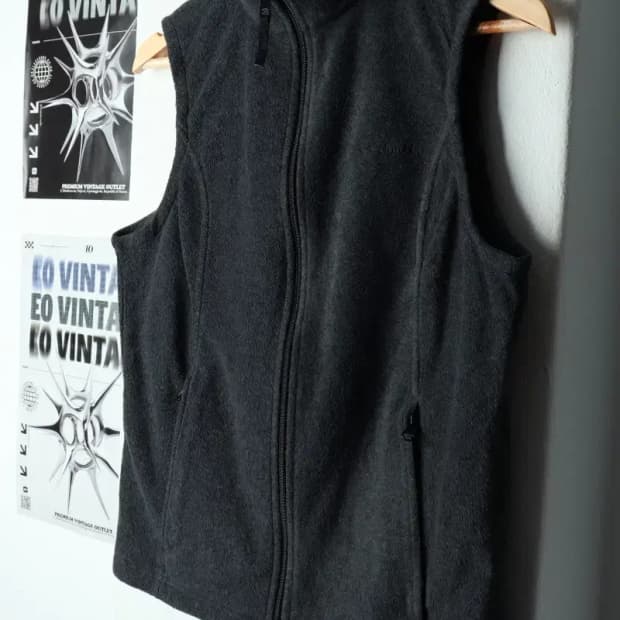 W(S-M) 컬럼비아 집업 바람막이 점퍼자켓 조끼 후리스-15768