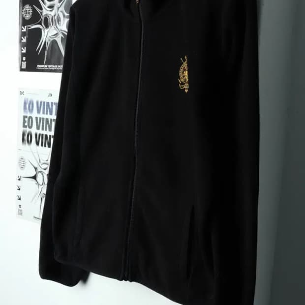 W(L) 폴로 랄프로렌 집업 바람막이 점퍼자켓 후리스 블랙-157D3