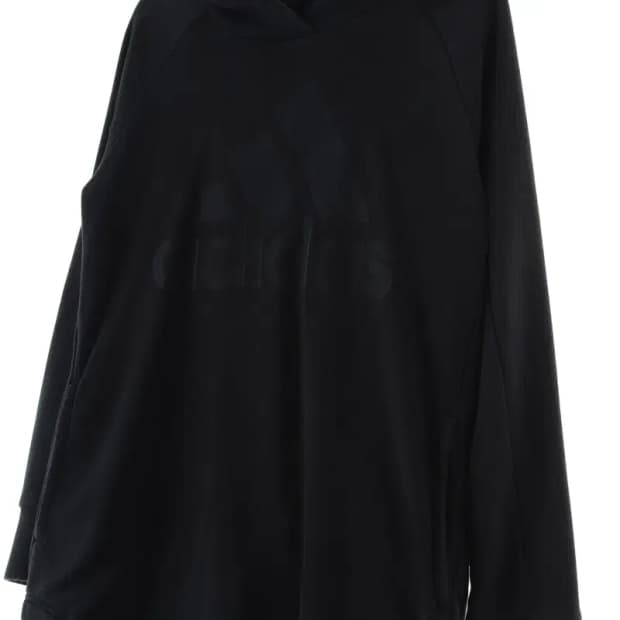 W(S) 아디다스 후드티셔츠 차콜 빅로고-15857