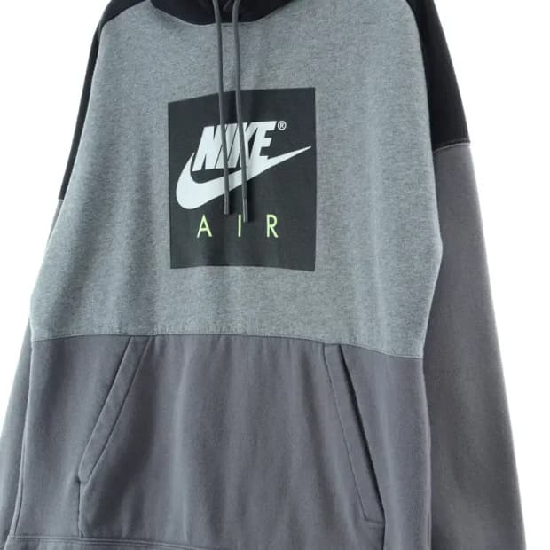 (M-L) 나이키 후드티셔츠 기모 에어 올드스쿨-1585A