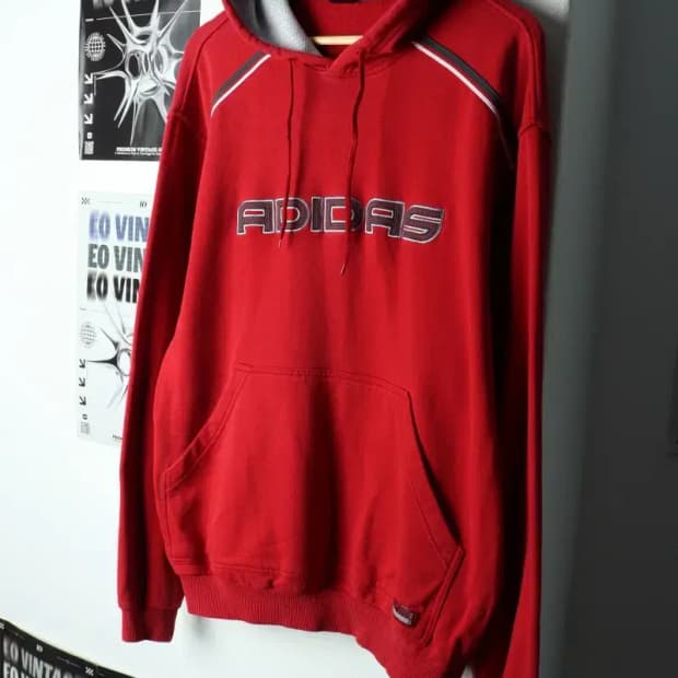 (L-XL) 아디다스 후드티셔츠 년대 올드스쿨-15874