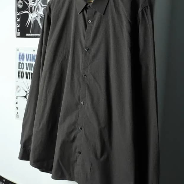 (XL-2XL) 캘빈클라인 셔츠 남방 빅사이즈 패턴 그레이-15879