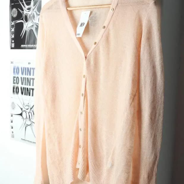 W(F) 제이크루 니트 가디건 연핑크 한정판-1590F