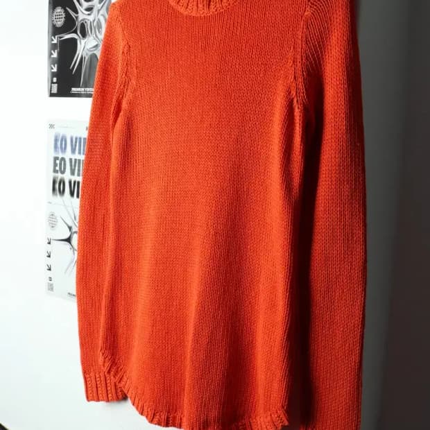 W(M) 폴로 랄프로렌 니트 오렌지 올드스쿨-15927