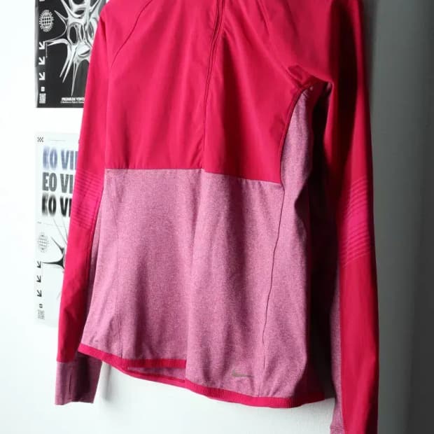 W(L) 나이키 카라 긴팔티셔츠 런닝 기능성 기모-15997