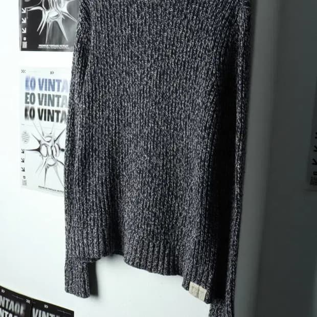 (L-XL) 폴로 랄프로렌 니트 네이비 울 루즈핏-159B2