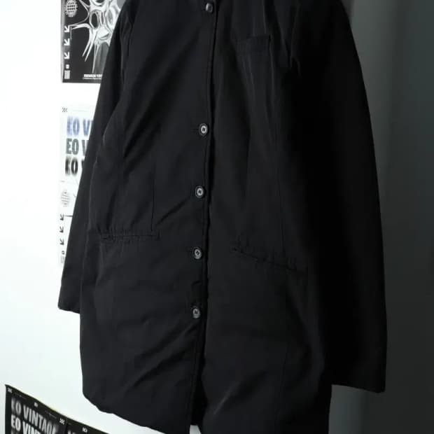 W(L) 노스페이스 패딩 점퍼자켓 리버시블 블랙 구스다운-15A2E