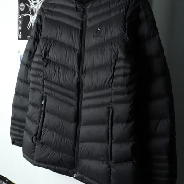 W(XL) 블랙야크 패딩 점퍼자켓 경량 블랙-15A24