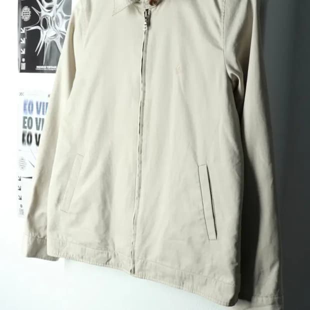 W(M-L) 빈폴 집업 바람막이 점퍼자켓 년대 베이지 해링턴-15ABF