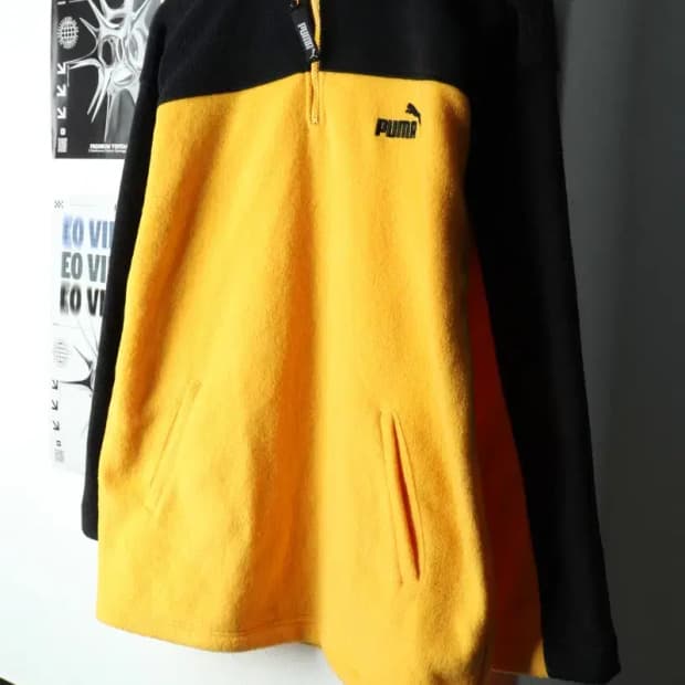 W(S-L) 퓨마 집업 바람막이 점퍼자켓 후리스 반집업-15AC4