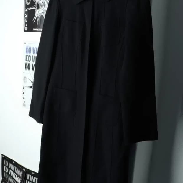 W(M) DKNY 디케이앤와이 도나카란 코트자켓 블랙 울-15ADC