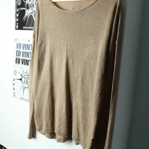 W(M-L) 브랜드빈티지 니트 빈스 린넨 마-15AEA