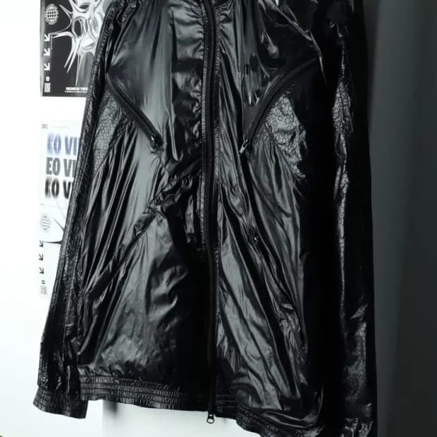 (XL) 아디다스 집업 바람막이 점퍼자켓 년대 글로시-15BA7