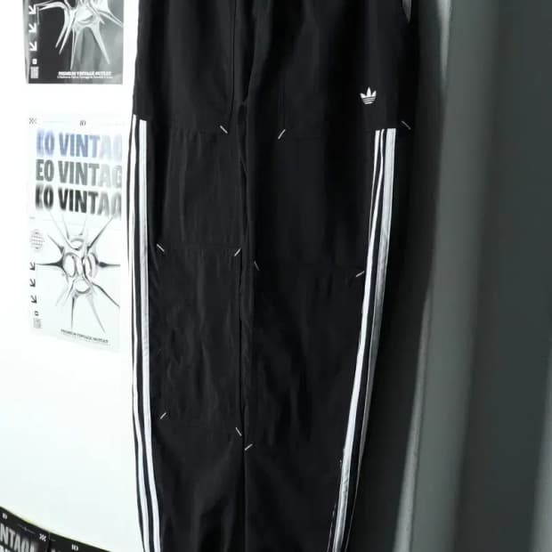 (M-L) 아디다스 트레이닝복 바지 파이어버드 테크웨어 한정판-21DF