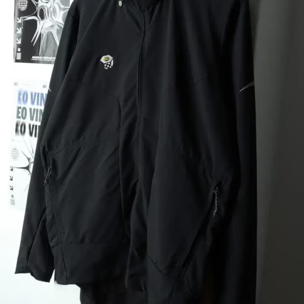 (M) 마운틴하드웨어 집업 바람막이 점퍼자켓 기능성 기모-15B43