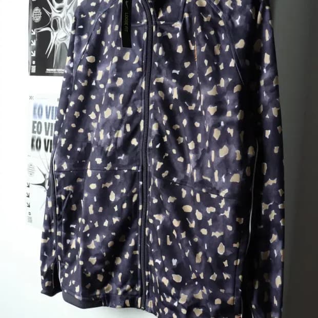 (L) 나이키 집업 바람막이 점퍼자켓 새상품 퍼플 유니크-15B47