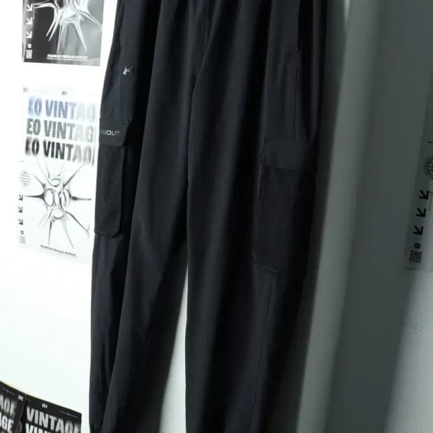 (L-XL) 언더아머 트레이닝복 바지 카고 밴딩 조거-21ED