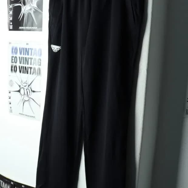 W(L) 다이나핏 트레이닝복 바지 블랙 밴딩-21F3